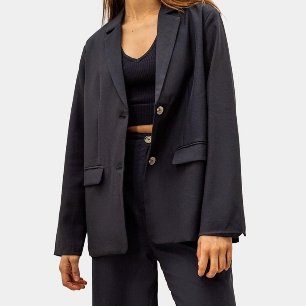 Mod Ref Black Blazer
